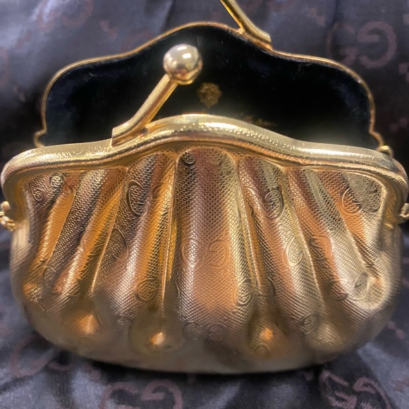 Gold Vintage Gucci Evening Bag/Clutch - Picture 4 of 4